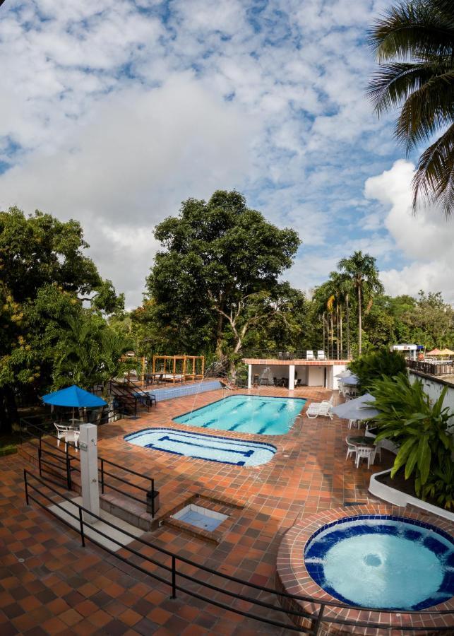 El Tobogan Hotel En San Jeronimo Bagian luar foto