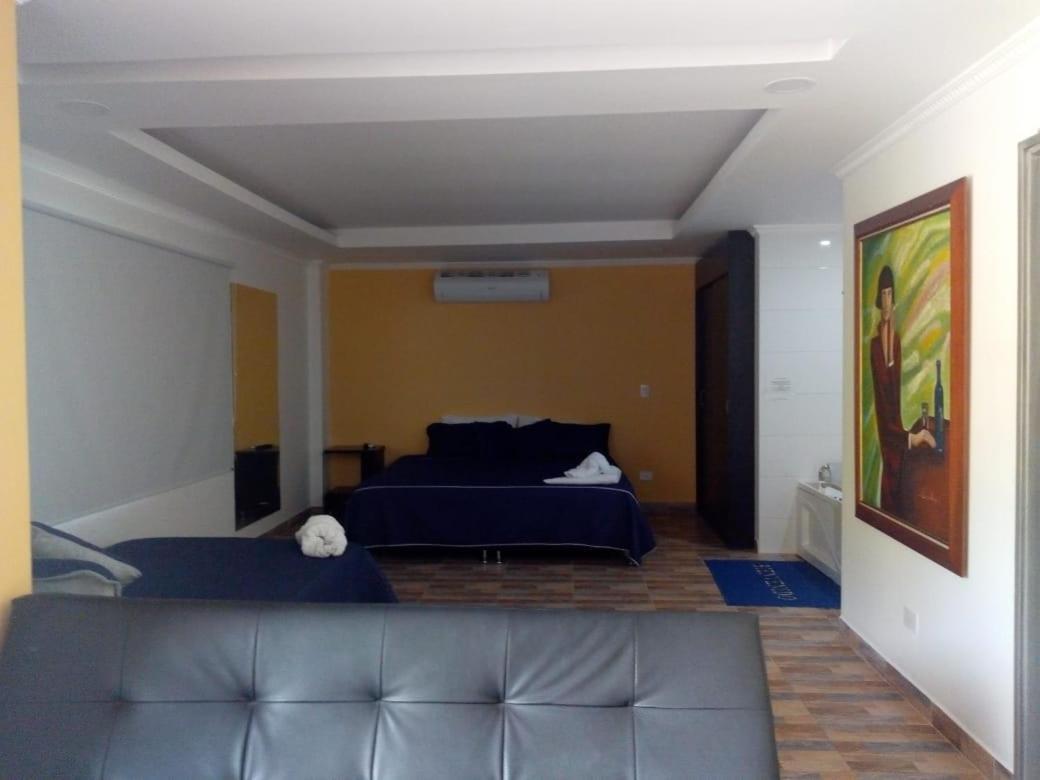 El Tobogan Hotel En San Jeronimo Bagian luar foto