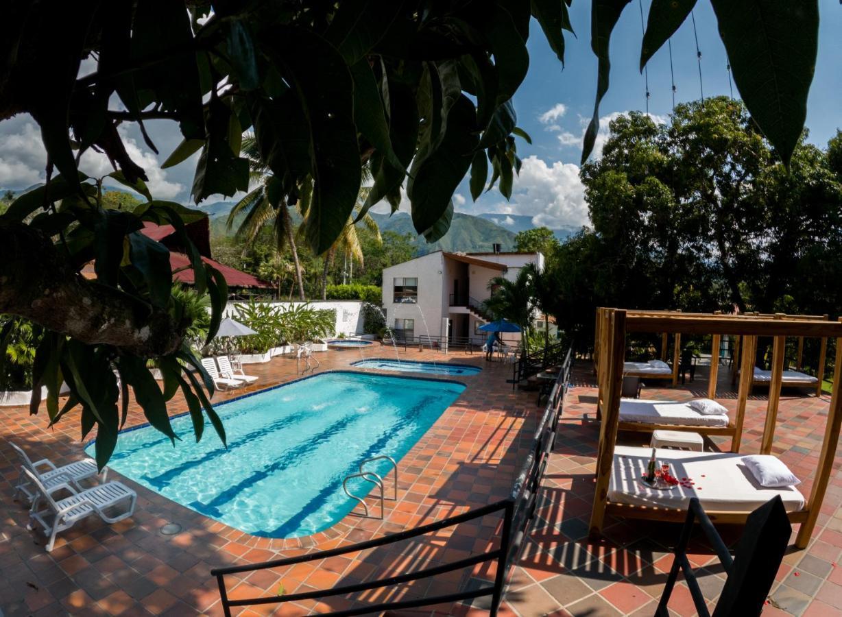 El Tobogan Hotel En San Jeronimo Bagian luar foto